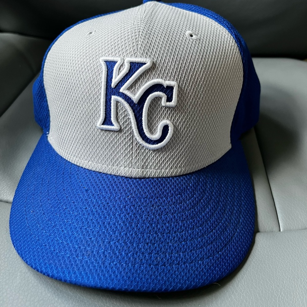 Kansas City Royals New Era Batting Practice Fitted Hat/Cap 7 1/4